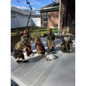 2005 Member's Mark Large Nativity Figures BROKEN Repair Parts Craft Lot READ